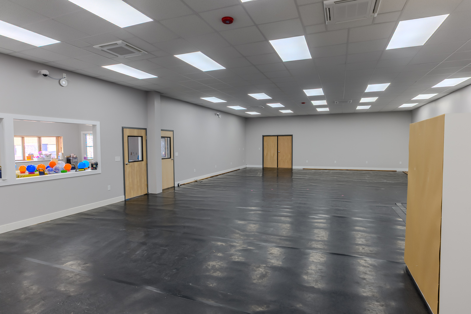 Dance Works large studio space